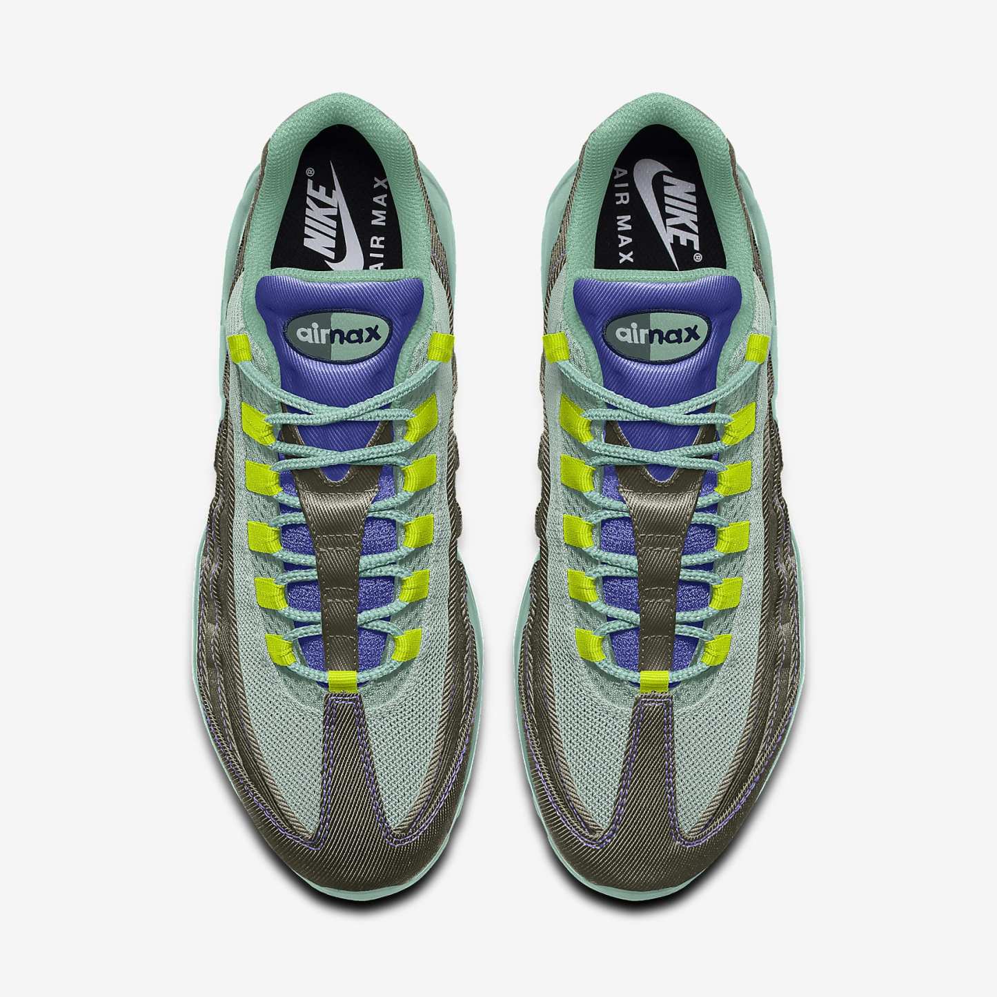 Nike Air Max 95 By You personalisierbarer Herrenschuh – Multi-Color/Multi-Color/Multi-Color/Multi-Color