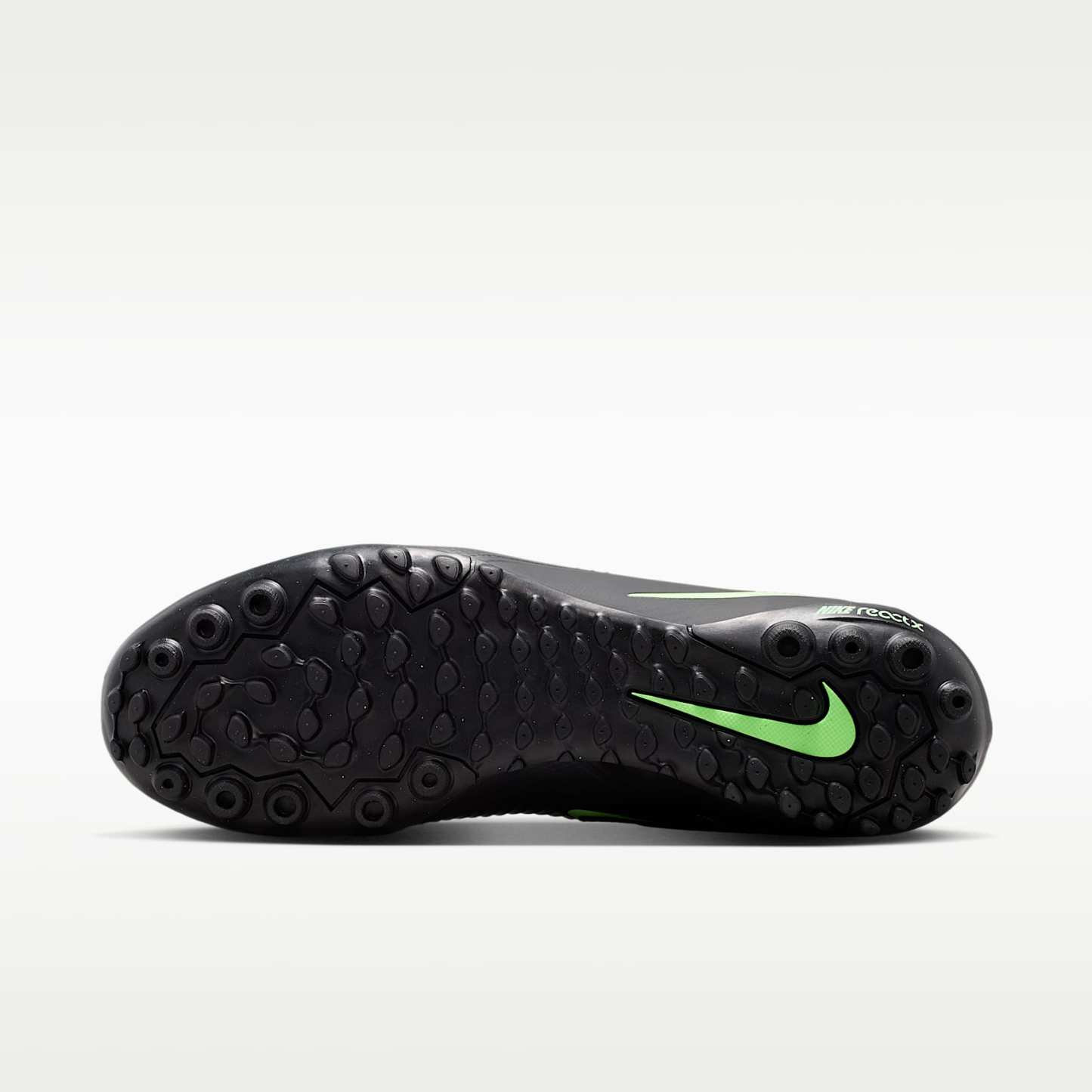 Nike Phantom 6 Low Pro Fußballschuh für Turf – Schwarz/Schwarz/Illusion Green