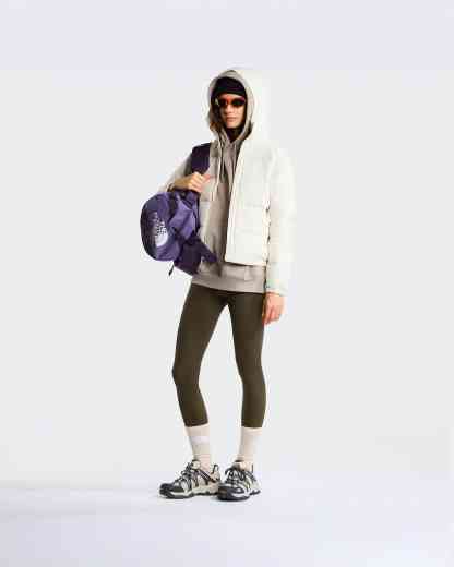 Hydrenalite™ Daunenjacke mit Kapuze Damen – White Dune