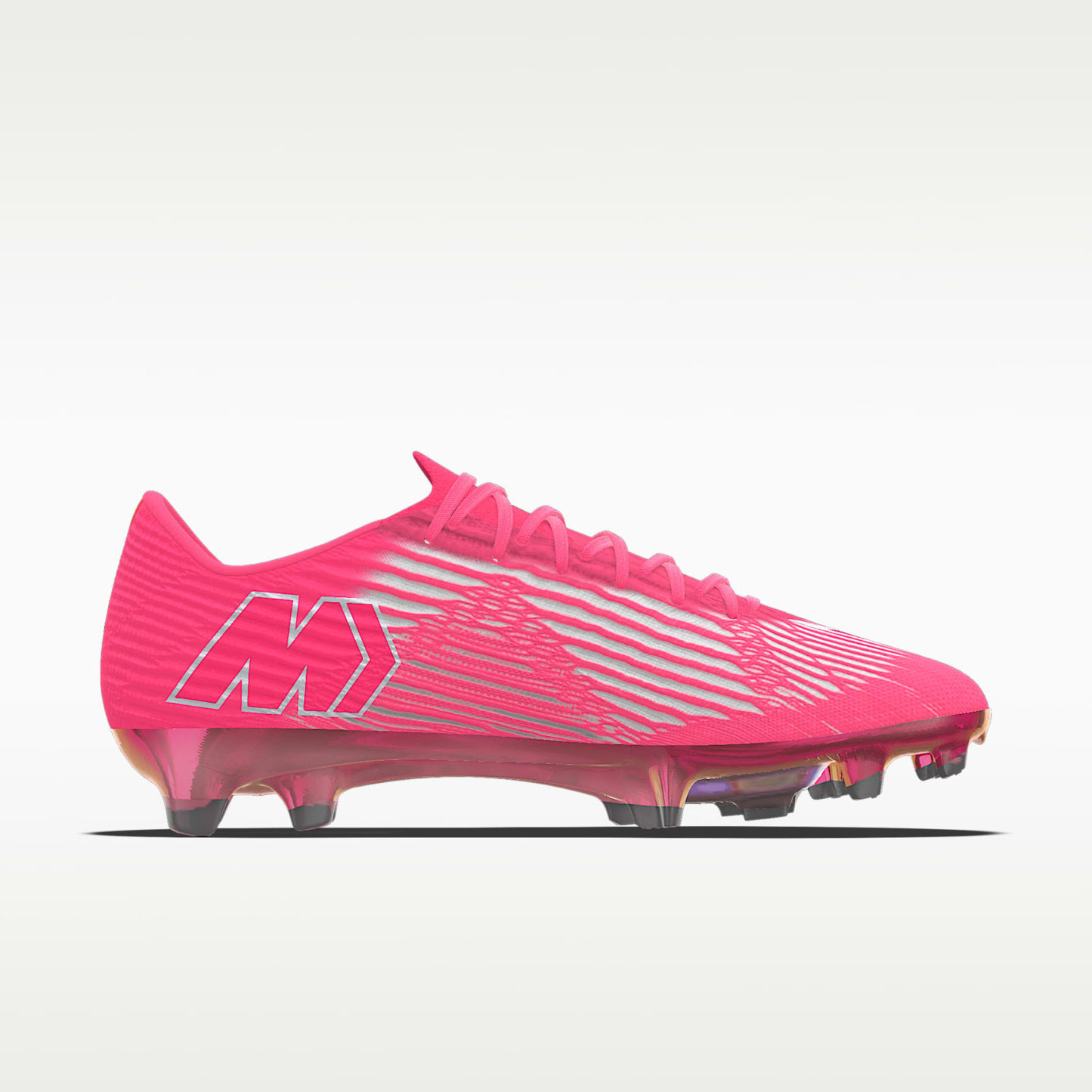 Nike Mercurial Superfly 11 Elite By You personalisierbarer Low-Top-Fußballschuh für normalen Rasen – Hyper Pink/Hyper Pink