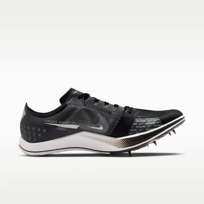 Nike Dragonfly XC Cross-Country-Spikes – Schwarz/Dark Smoke Grey/Weiß/Metallic Silver