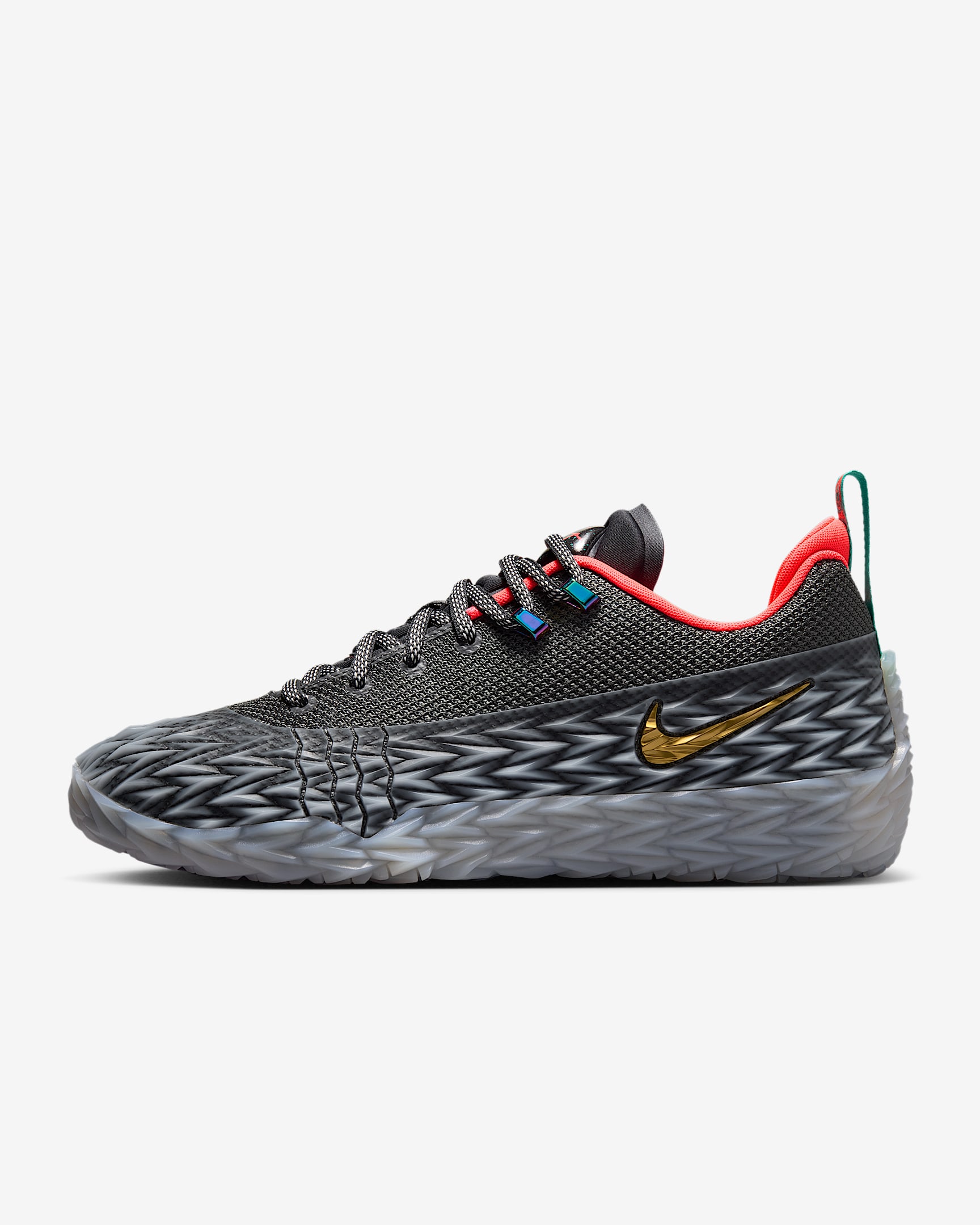 Nike S.T. Charge Basketballschuh – Iron Grey/Photon Dust/Hyper Pink/Metallic Gold