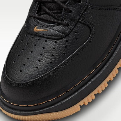 Nike Air Force 1 Luxe Herrenschuh – Schwarz/Bucktan/Gum Yellow/Schwarz