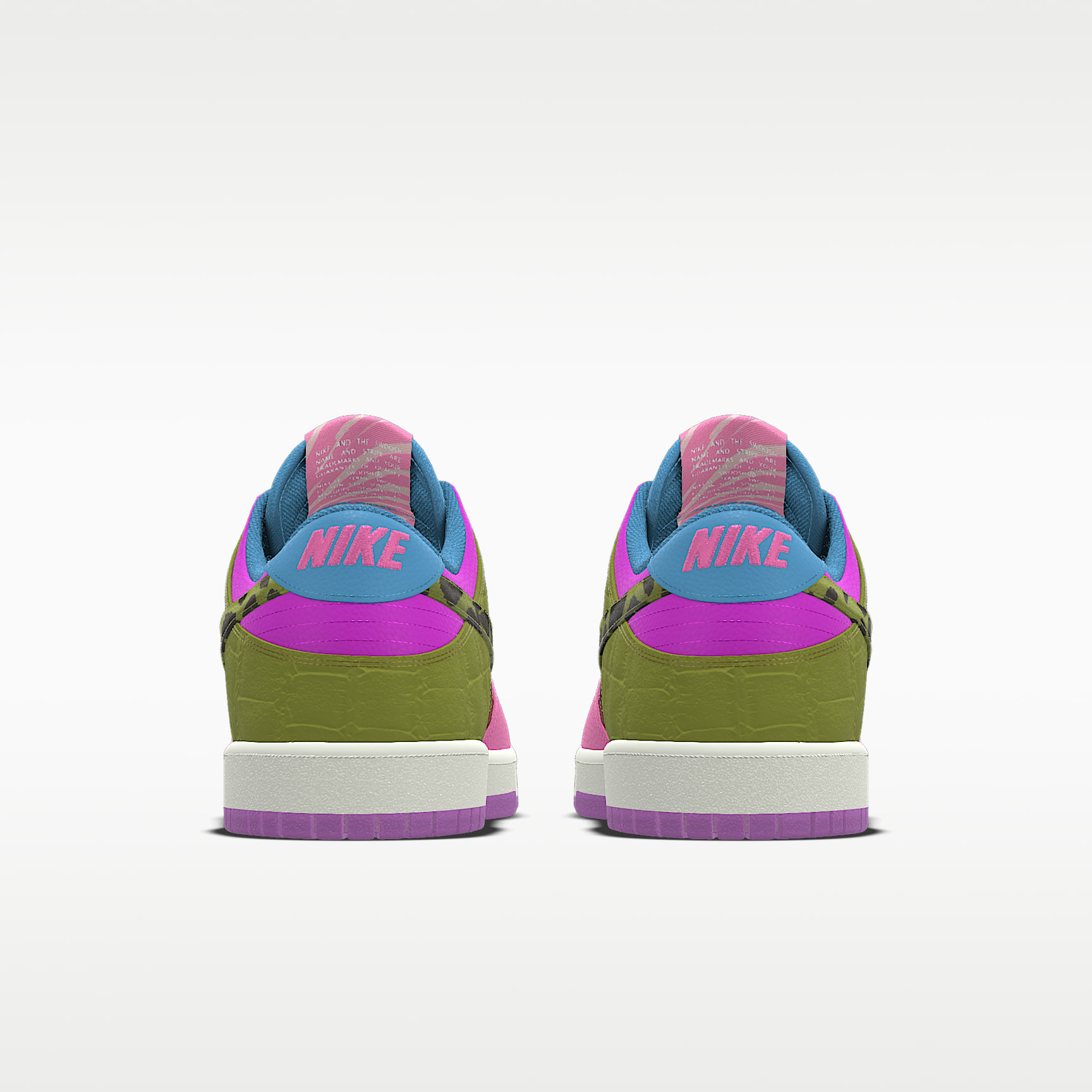 Nike Dunk Low Unlocked By You personalisierbarer Schuh – Multi-Color/Multi-Color/Multi-Color