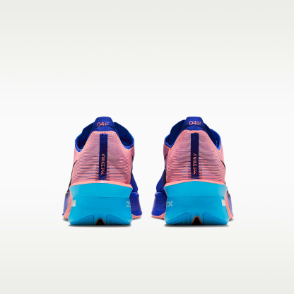 Nike Vaporfly 4 Straßenlaufschuh für Wettkämpfe (Herren) – Racer Blue/Blue Lightning/Atomic Pink/Weiß