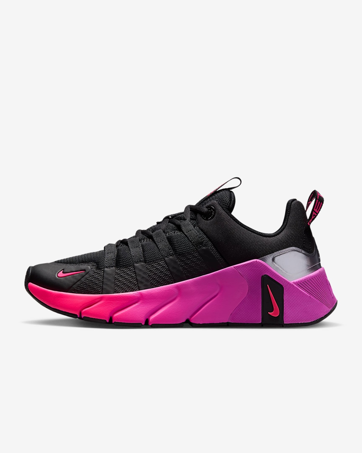 Nike Free Metcon 7 Trainingsschuhe (Damen) – Schwarz/Hyper Pink/Metallic Cool Grey/Fuchsia Blast