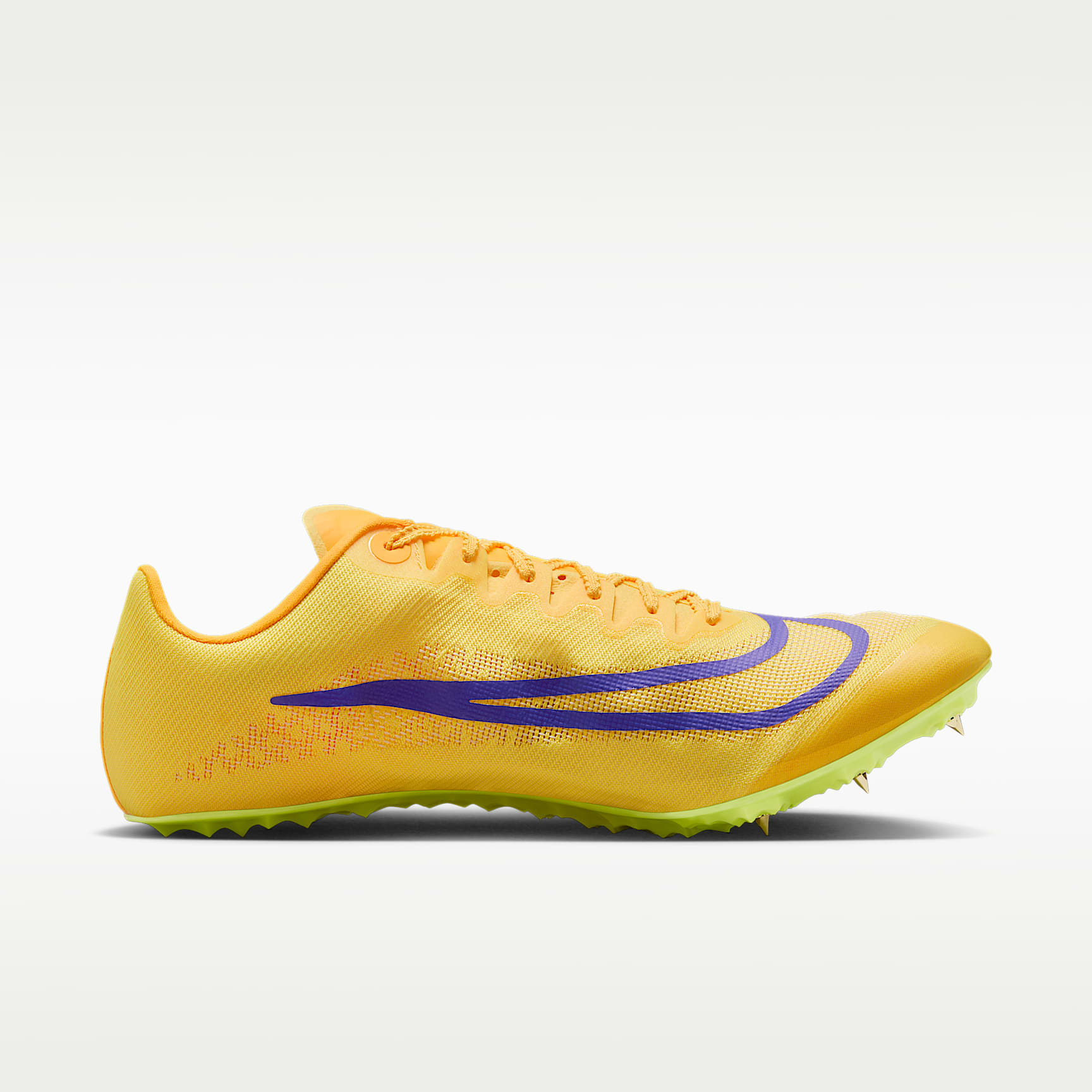 Nike Zoom Ja Fly 4 Laufspikes für Sprints – Citron Pulse/Volt Ice/University Gold/Indigo Burst
