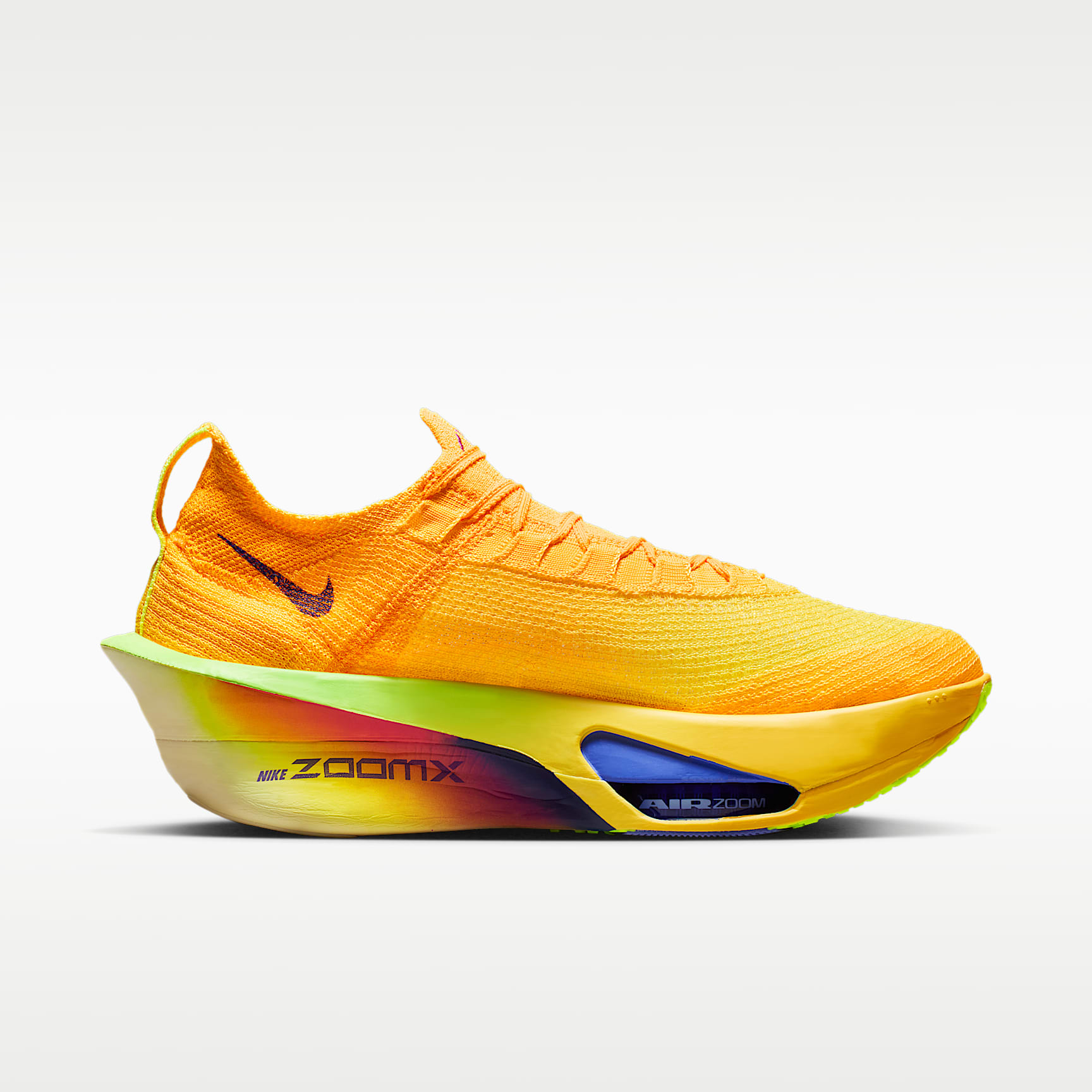 Nike Alphafly 3 Herren-Straßenlaufschuh für Wettkämpfe – Laser Orange/Citron Pulse/Volt Ice/Indigo Burst