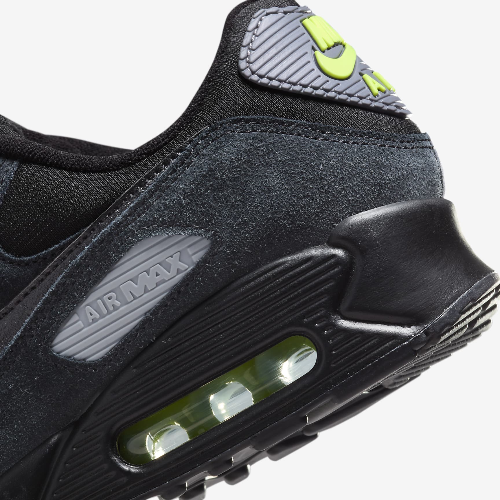 Nike Air Max 90 Herrenschuh – Schwarz/Volt/Cool Grey/Schwarz