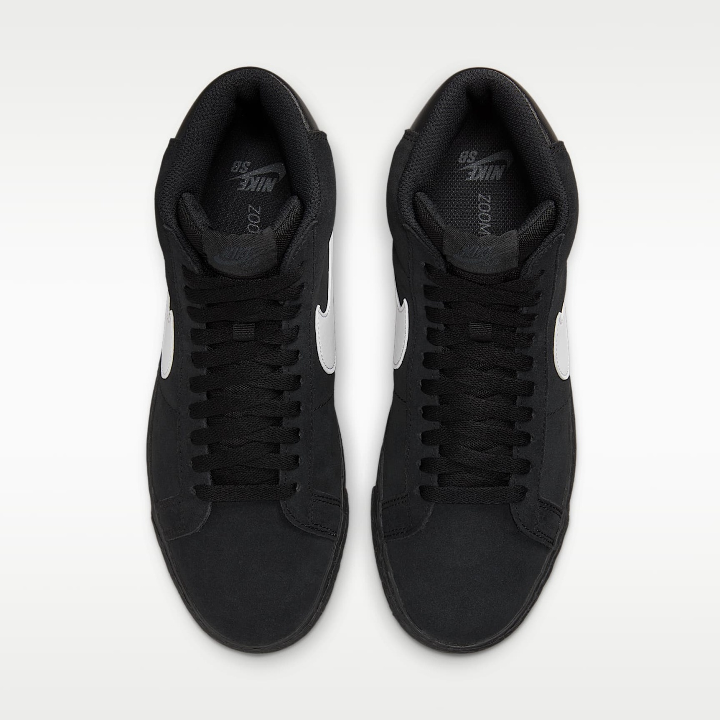 Nike SB Zoom Blazer Mid Skateboardschuh – Schwarz/Schwarz/Schwarz/Weiß