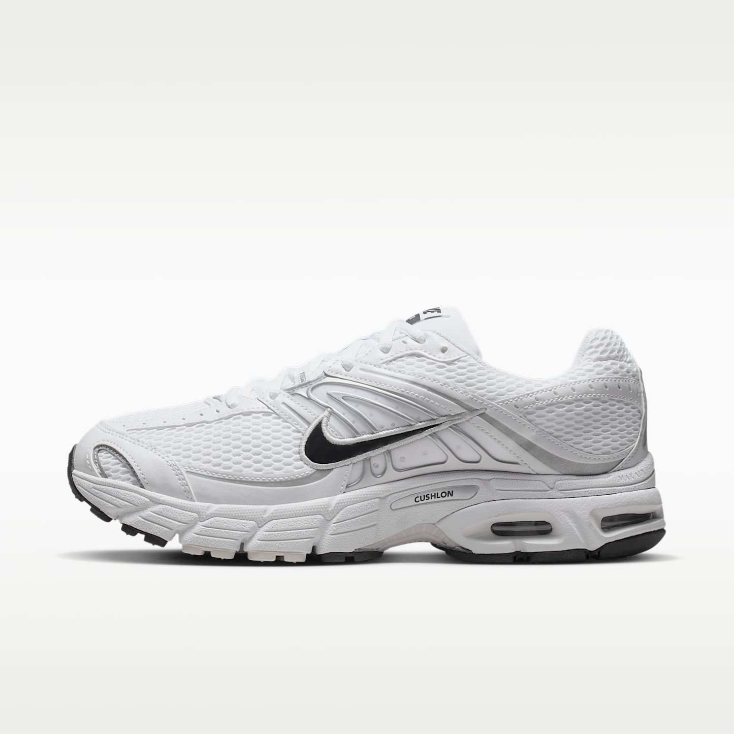 Nike Air Max Moto 2K Schuh (Herren) – Weiß/Metallic Silver/Photon Dust/Schwarz