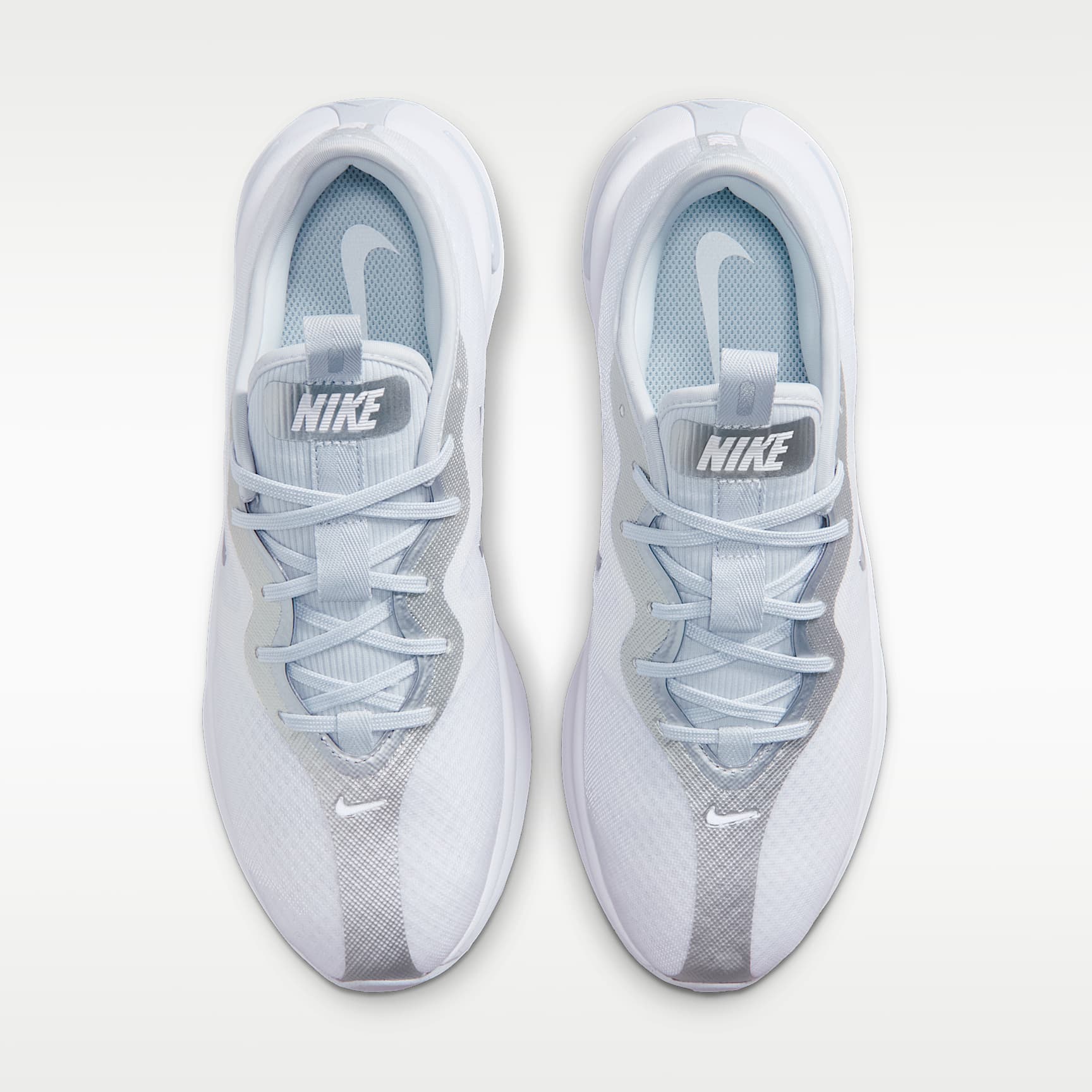 Nike Motiva 2 Walking-Schuhe (Damen) – Weiß/Pure Platinum/Metallic Silver