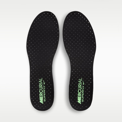 Nike Mercurial Superfly 11 Elite Low-Top-Fußballschuh für weichen Rasen – Schwarz/Schwarz/Illusion Green