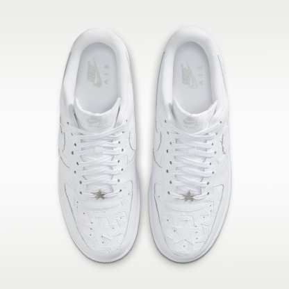 Nike Air Force 1 '07 Edge Herrenschuh – Weiß/Metallic Silver/Weiß