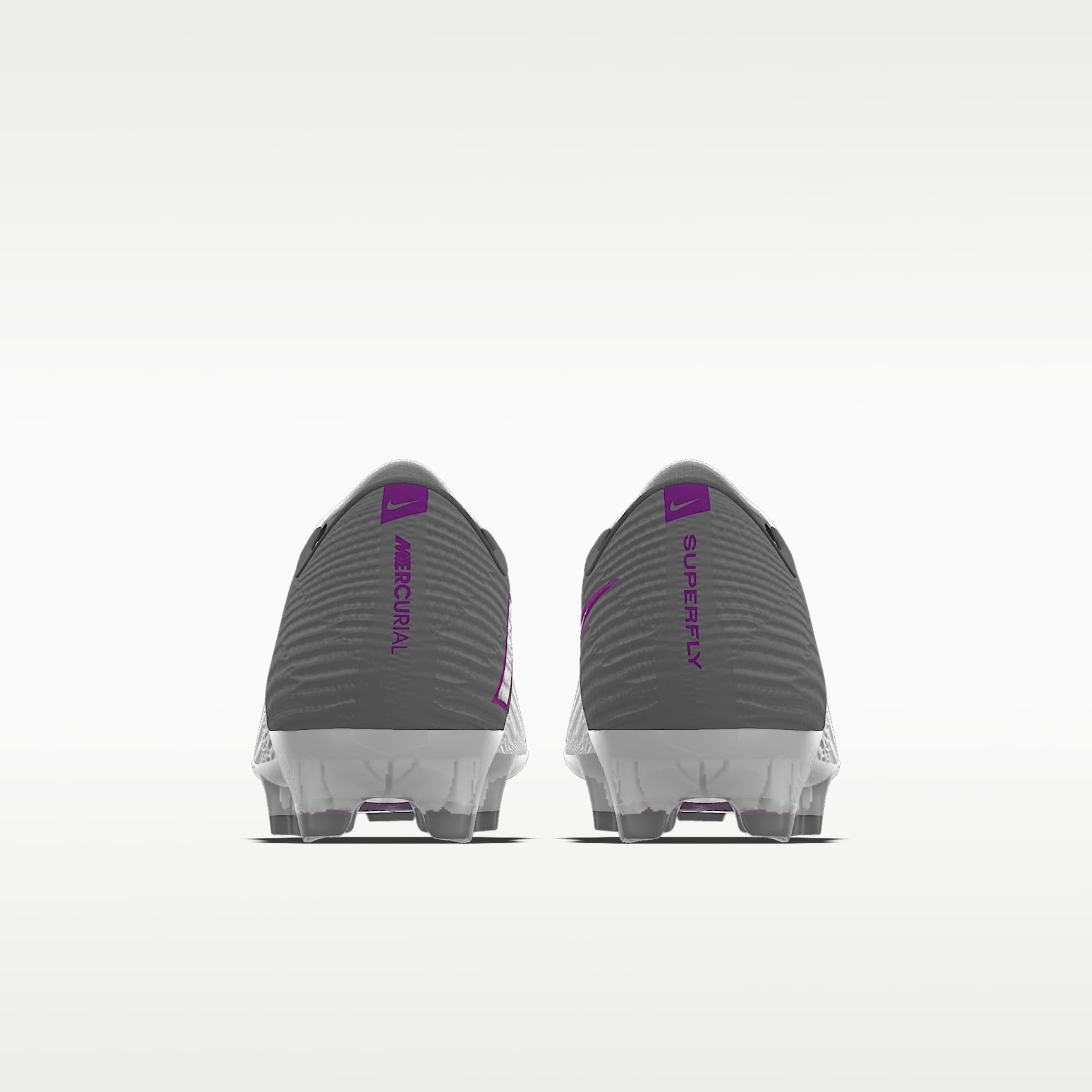 Nike Mercurial Superfly 11 Elite By You personalisierbarer Low-Top-Fußballschuh für normalen Rasen – Weiß/Weiß [7877710227]