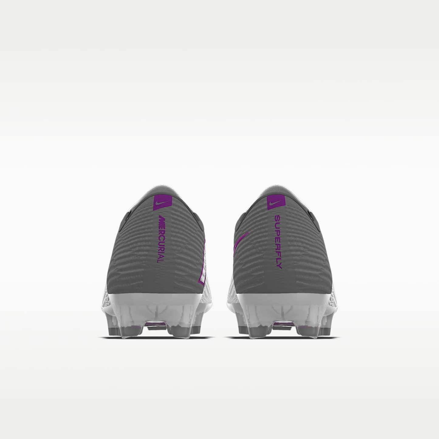 Nike Mercurial Superfly 11 Elite By You personalisierbarer Low-Top-Fußballschuh für normalen Rasen – Weiß/Weiß [7877710227]