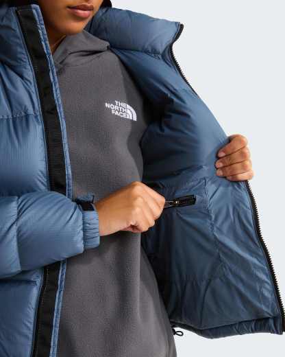 1996 Retro Nuptse Jacke für Damen – Granite Grey