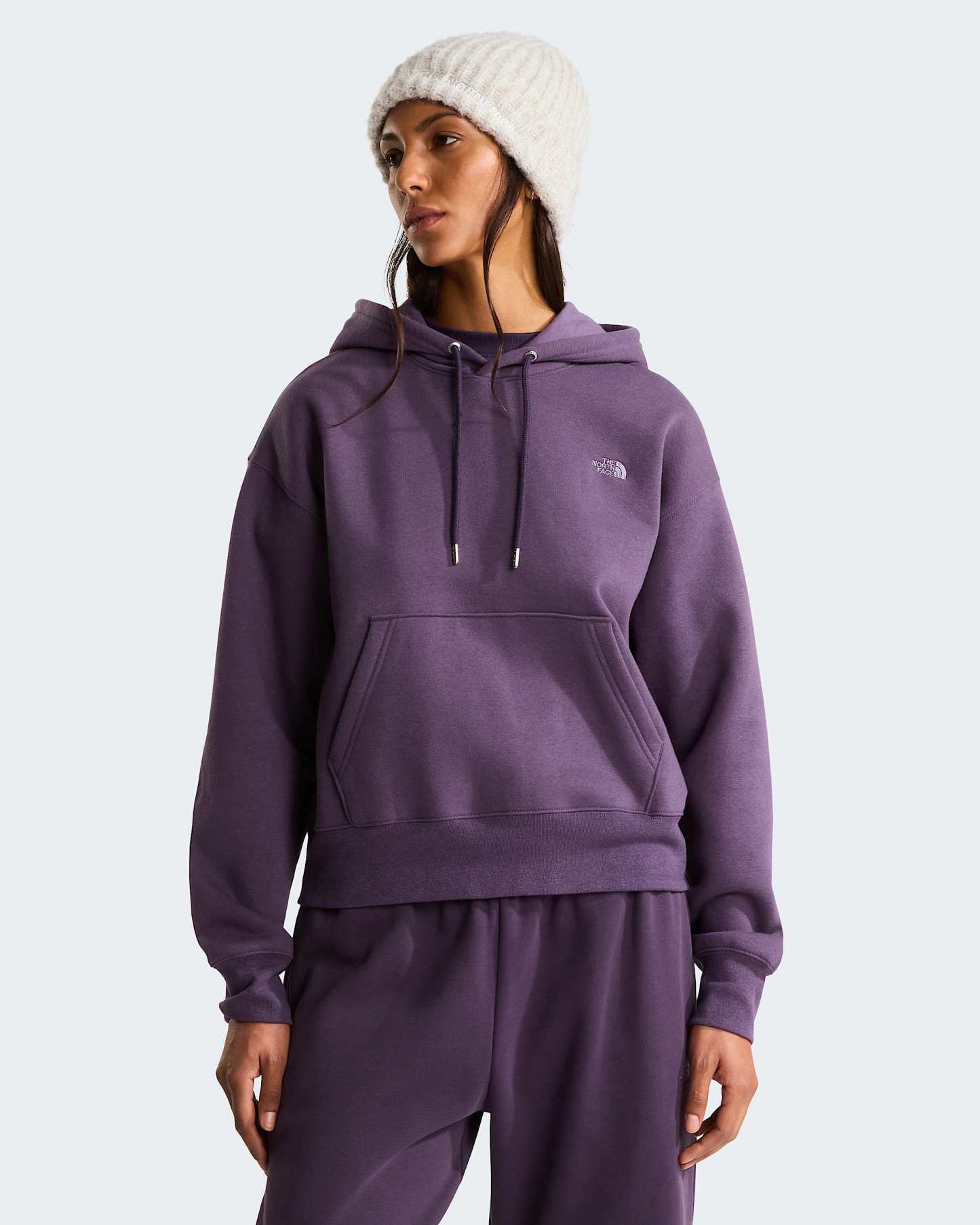 TNF™ Essential Simple Dome Boxy Oversized Hoodie Damen – Endless Dusk