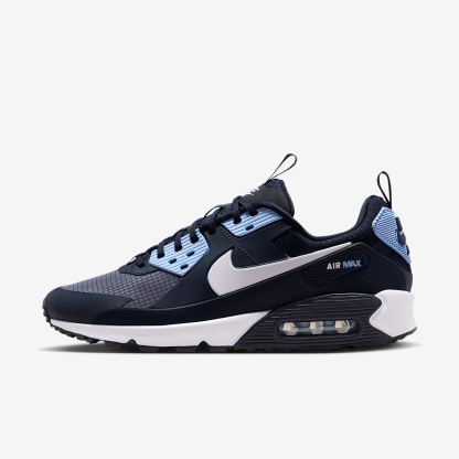 Nike Air Max 90 Drift Schuh (Herren) – Dark Obsidian/Psychic Blue/Weiß