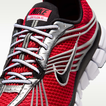 Nike Zoom Skylon 11 Schuh – University Red/Metallic Silver/Weiß/Schwarz