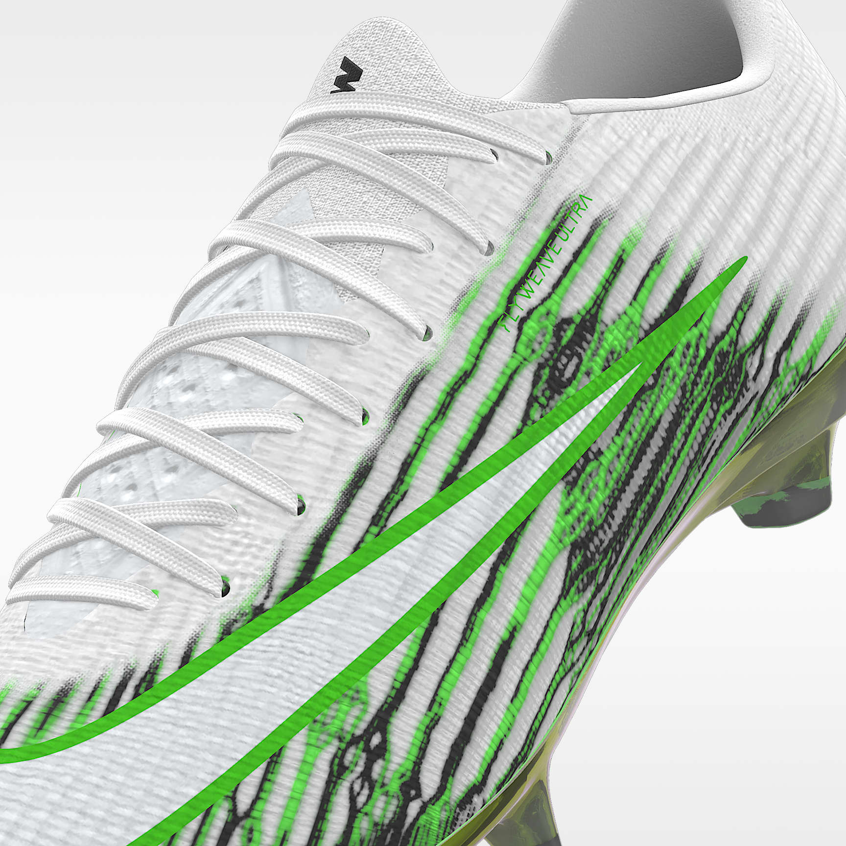 Nike Mercurial Superfly 11 Elite By You personalisierbarer Low-Top-Fußballschuh für normalen Rasen – Weiß/Weiß [9103066846]