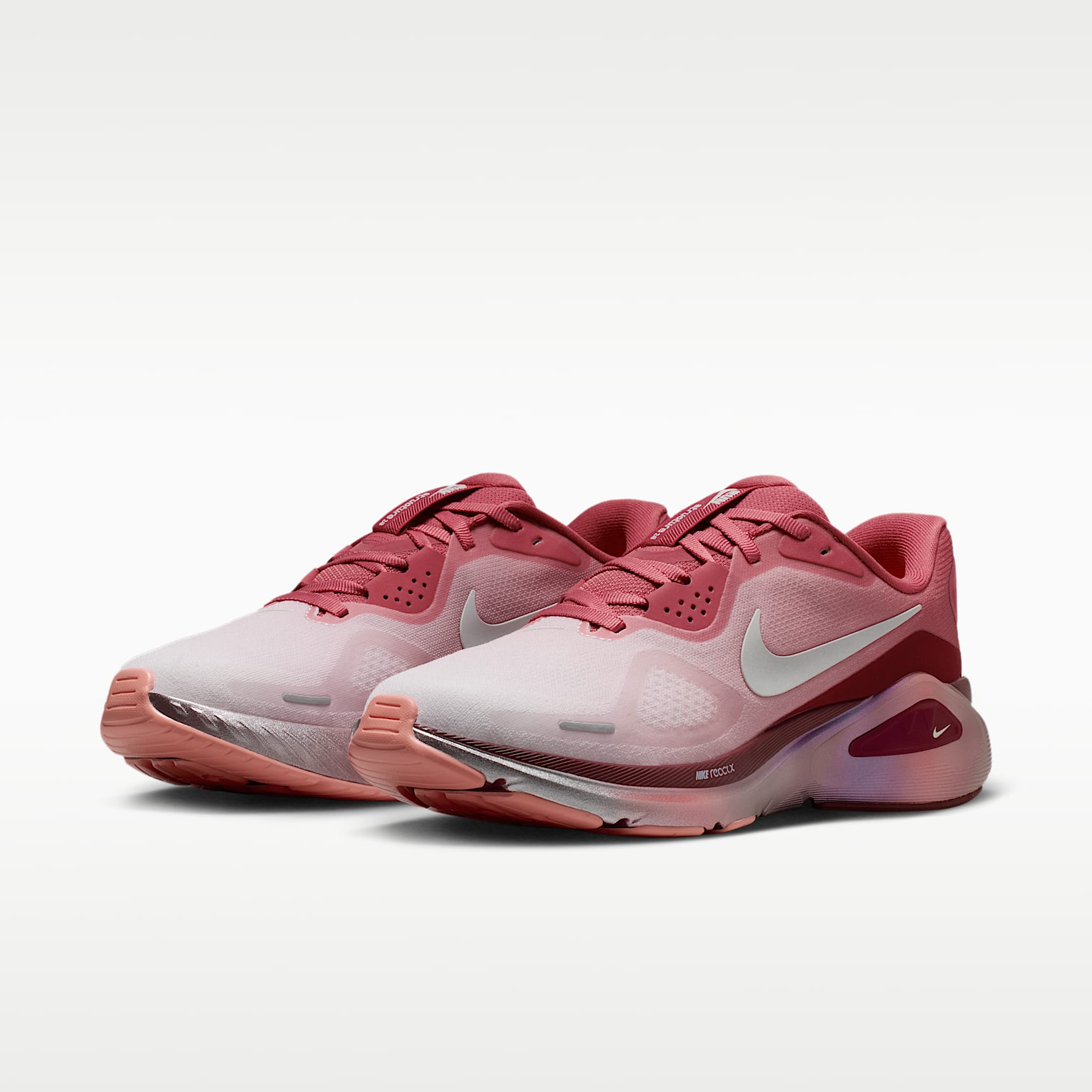 Nike Structure 26 SE Straßenlaufschuh (Damen) – Light Redwood/Team Red/Bright Crimson/Barely Green