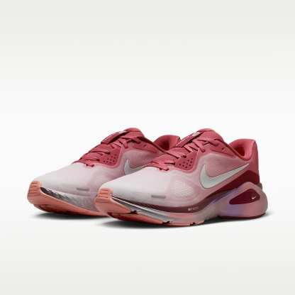 Nike Structure 26 SE Straßenlaufschuh (Damen) – Light Redwood/Team Red/Bright Crimson/Barely Green