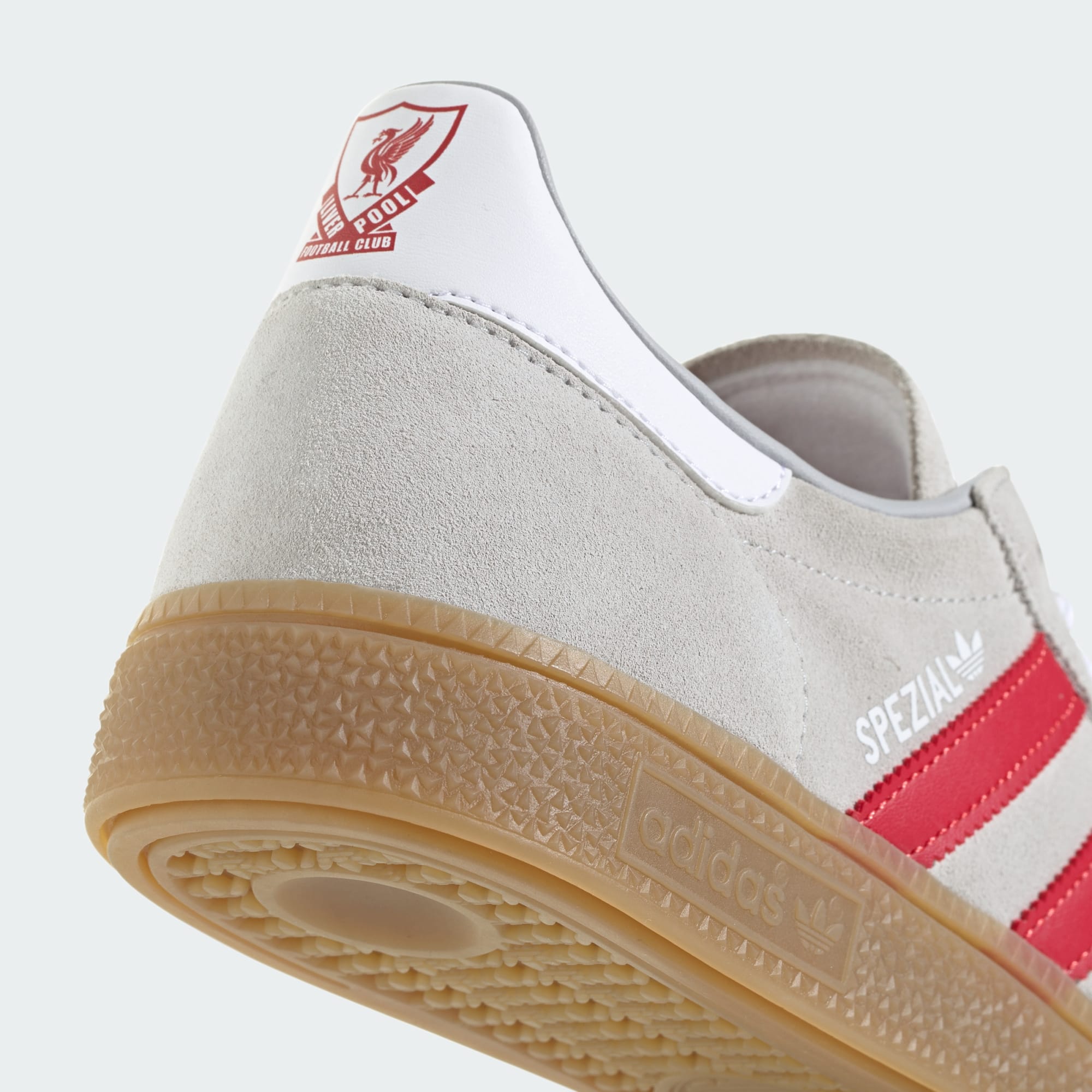 HANDBALL SPEZIAL SCHUH – Grey Two / Strawberry Red / Cloud White – KK3017