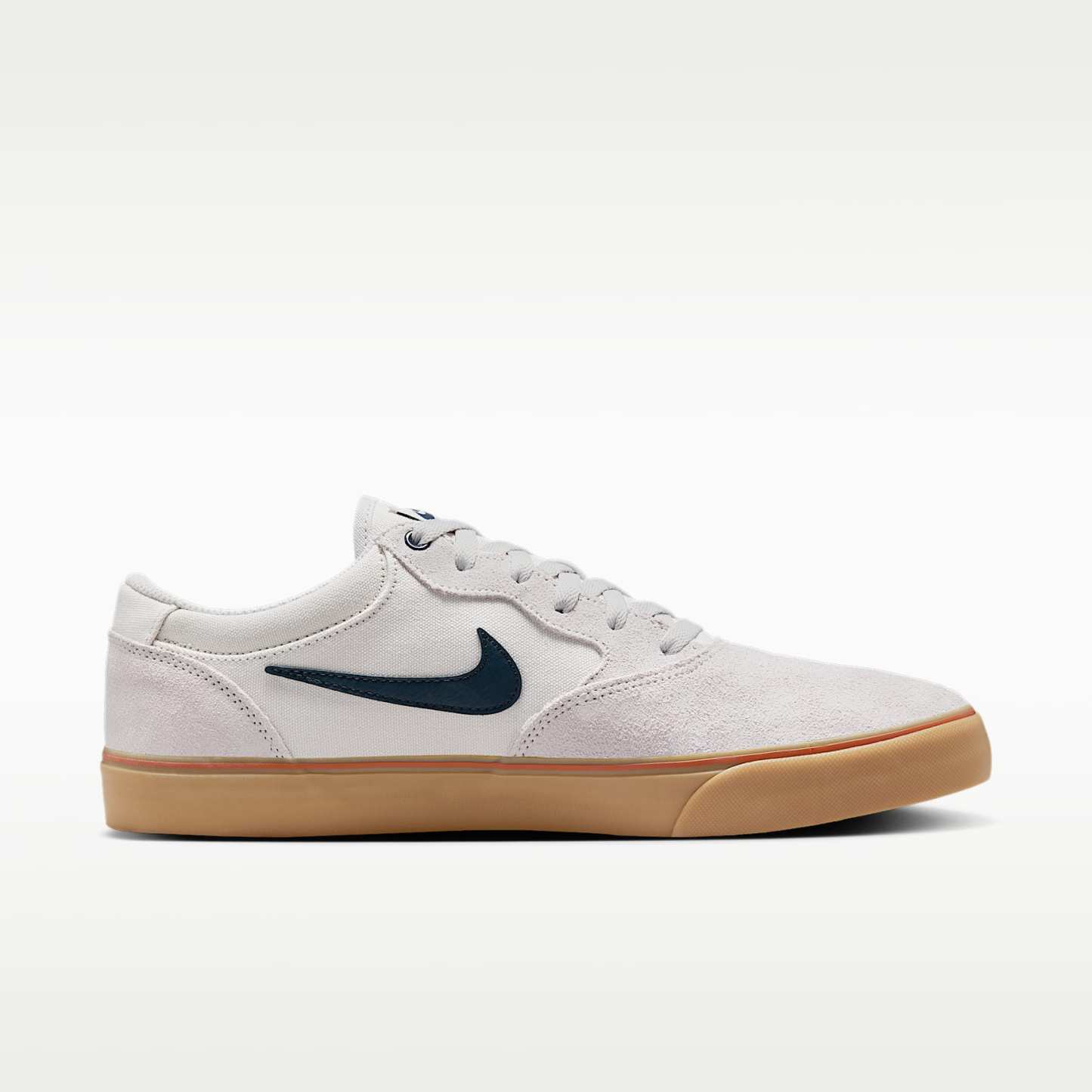 Nike SB Chron 2 Skateboardschuh – Vast Grey/Dark Russet/Gum Light Brown/Armory Navy