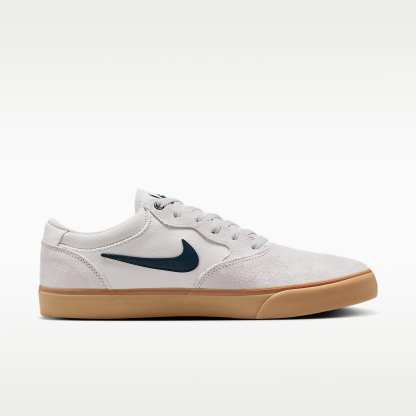 Nike SB Chron 2 Skateboardschuh – Vast Grey/Dark Russet/Gum Light Brown/Armory Navy