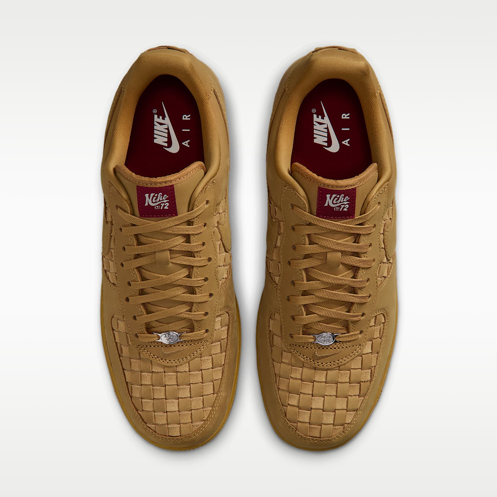 Nike Air Force 1 Low Retro Premium Schuh (Herren) – Wheat/Sail/Team Red/Wheat