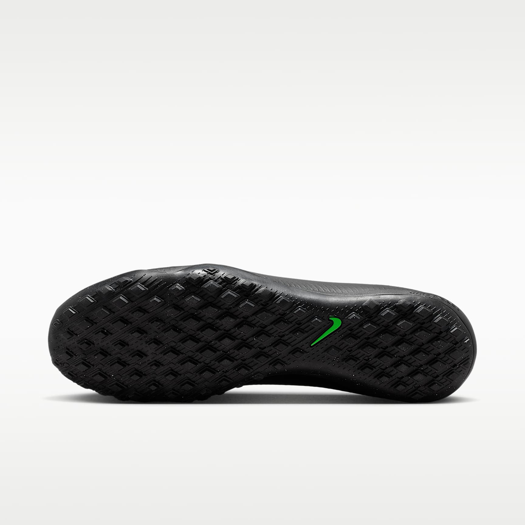 Nike Mercurial Vapor 17 Pro Low-Top-Fußballschuh für Turf – Schwarz/Schwarz/Illusion Green