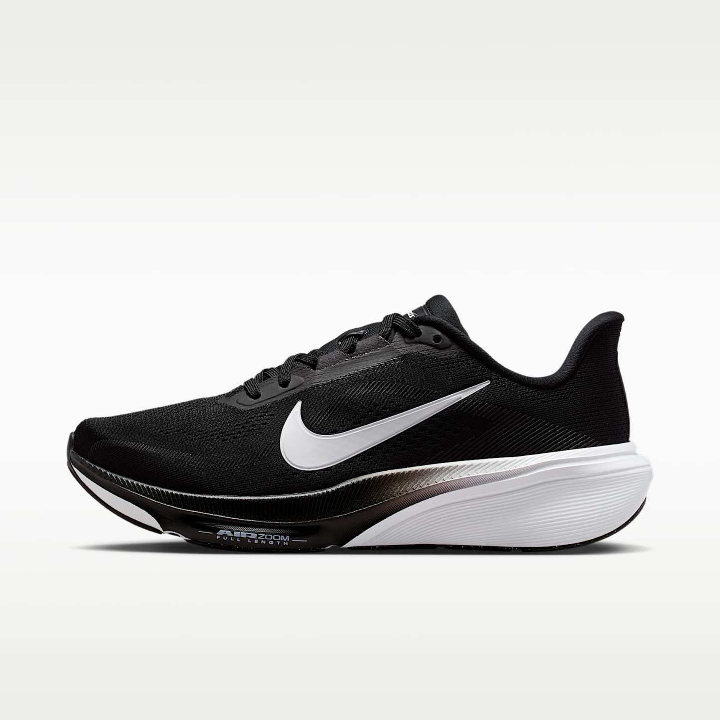 Nike Pegasus 42 Straßenlaufschuh (Damen) – Schwarz/Iron Grey/Weiß