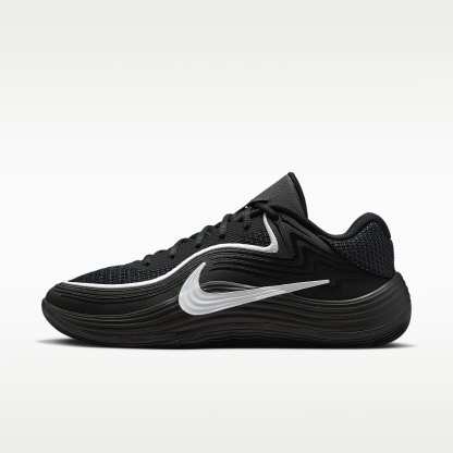 Nike Precision 8 Low Basketballschuh (Herren) – Schwarz/Weiß/Weiß