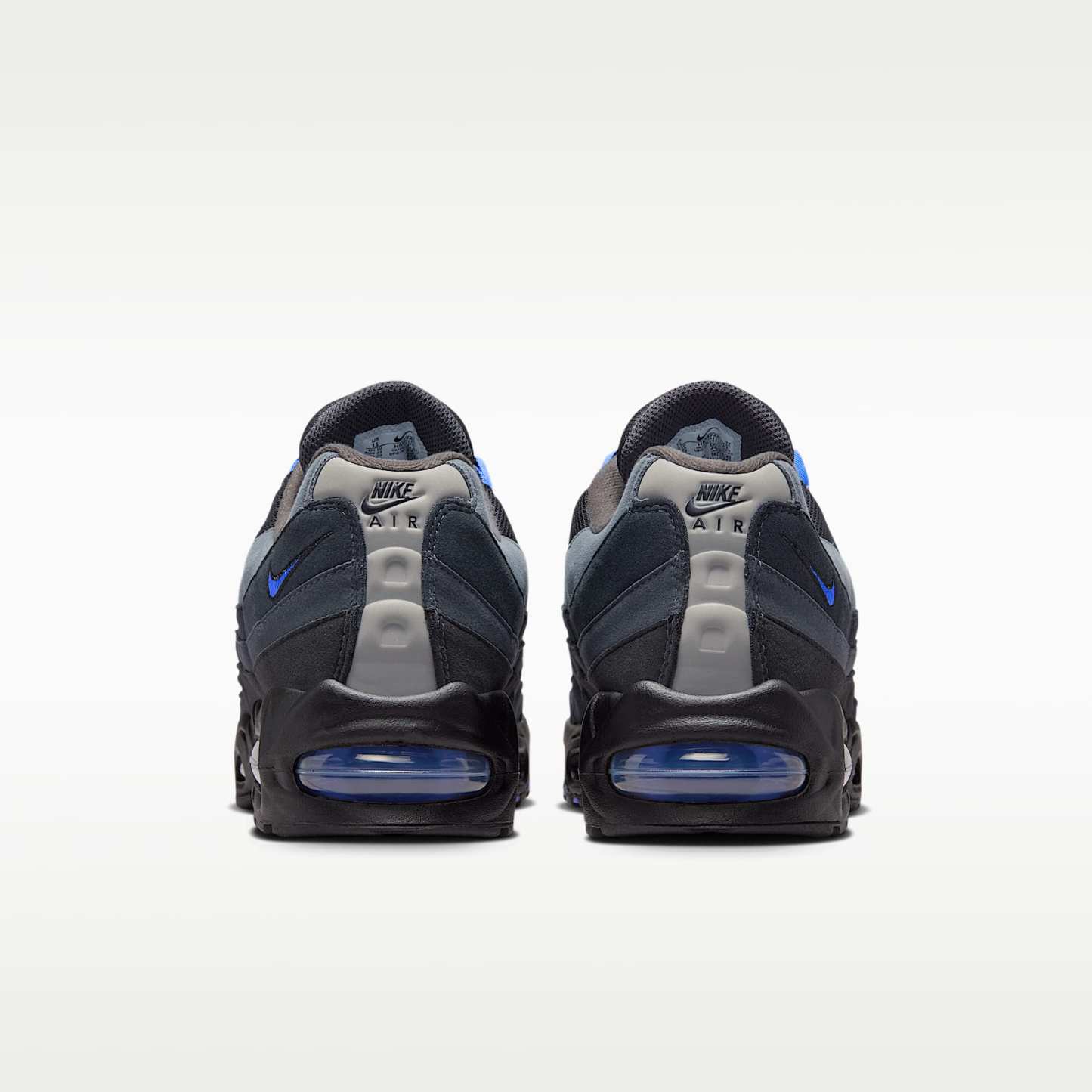 Nike Air Max 95 Big Bubble "OG" Schuh (Herren) – Schwarz/Anthracite/Dark Smoke Grey/Sapphire