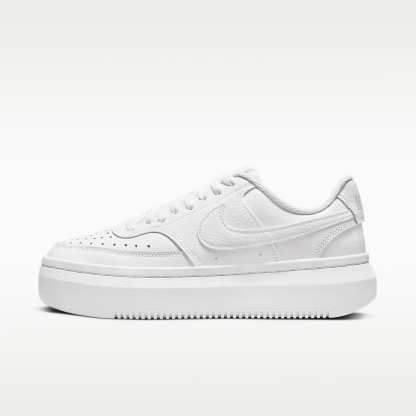 Nike Court Vision Alta Schuh (Damen) – Weiß/Weiß/Weiß