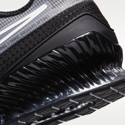 Nike Romaleos 4 Schuhe fürs Gewichtheben – Schwarz/Schwarz/Weiß