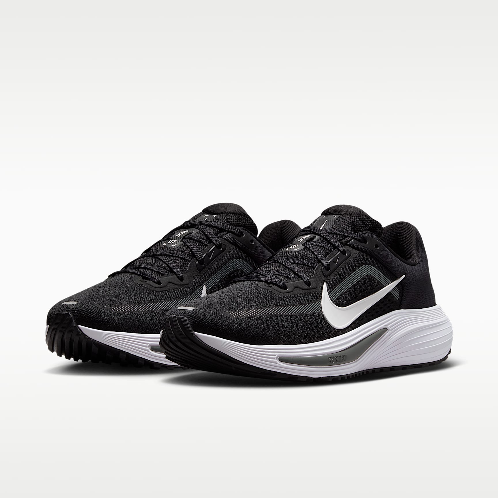 Nike Quest 7 Straßenlaufschuhe (Damen) – Schwarz/Anthracite/Weiß