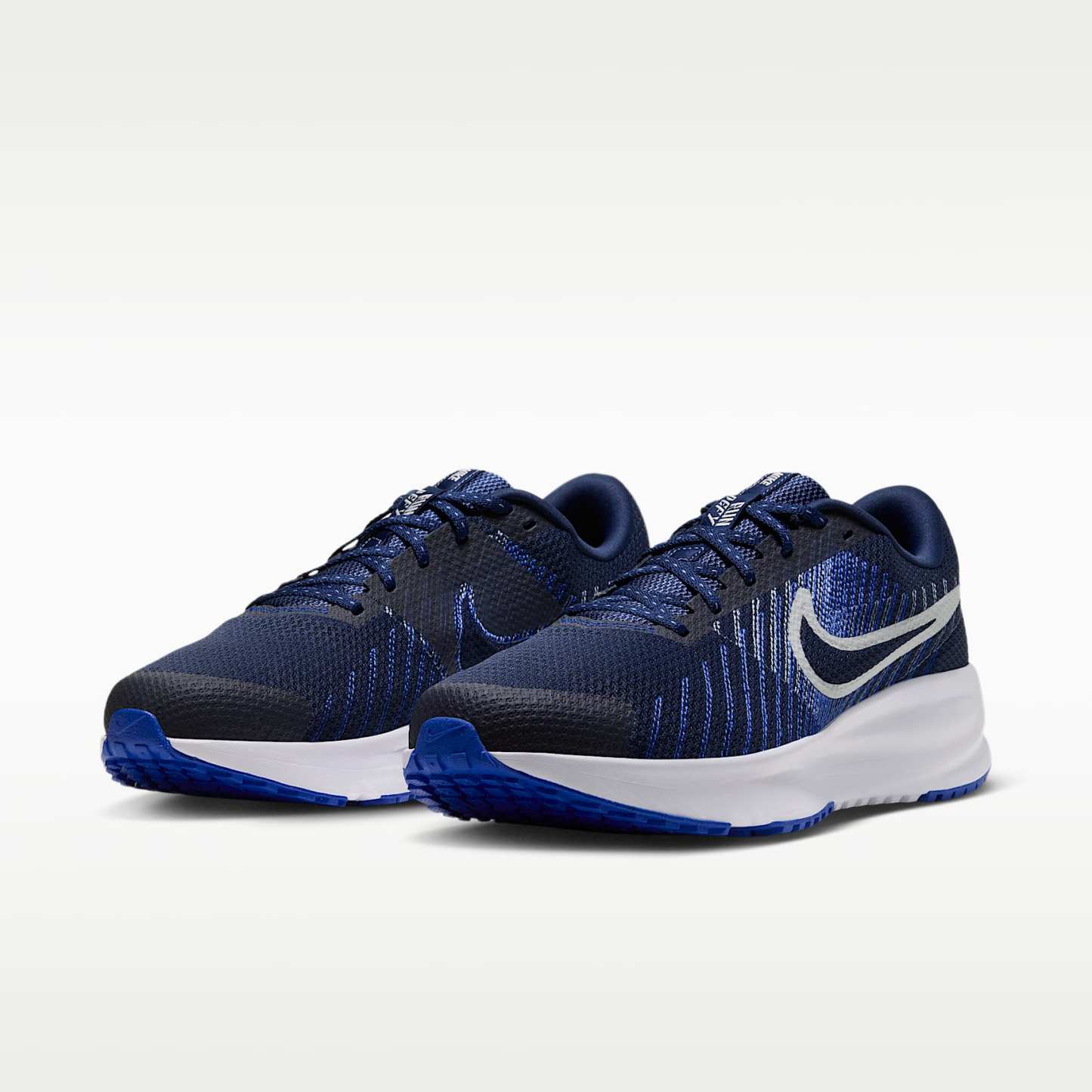 Nike Run Defy Straßenlaufschuh (Herren) – Midnight Navy/Racer Blue/Smokey Blue/Grey Mist