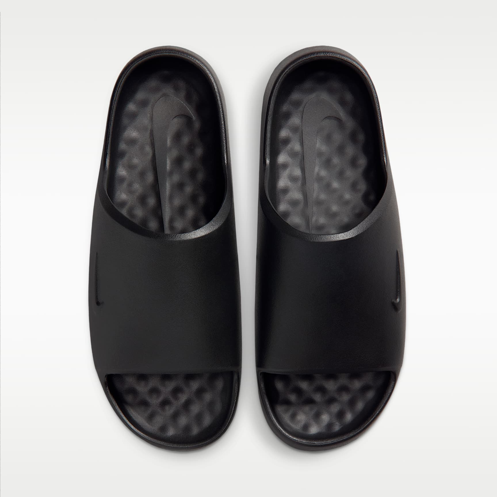 Nike Calm 2.0 Slides (Herren) – Schwarz/Schwarz/Schwarz