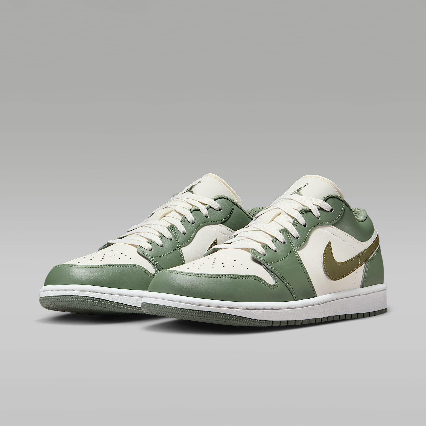 Air Jordan 1 Low Herrenschuh – Vintage Lichen/Summit White/Medium Olive