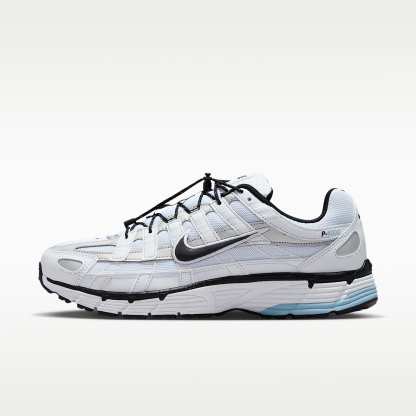 Nike P-6000 Schuh (Herren) – Weiß/Light Armory Blue/Metallic Silver/Schwarz