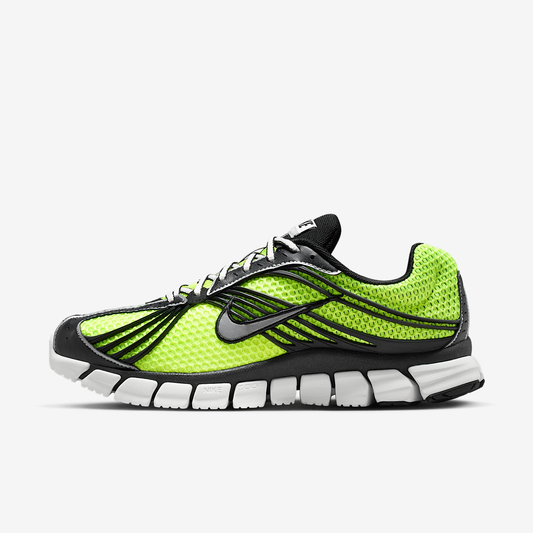 Nike Zoom Skylon 11 Schuh – Volt/Schwarz/Light Smoke Grey/Metallic Silver