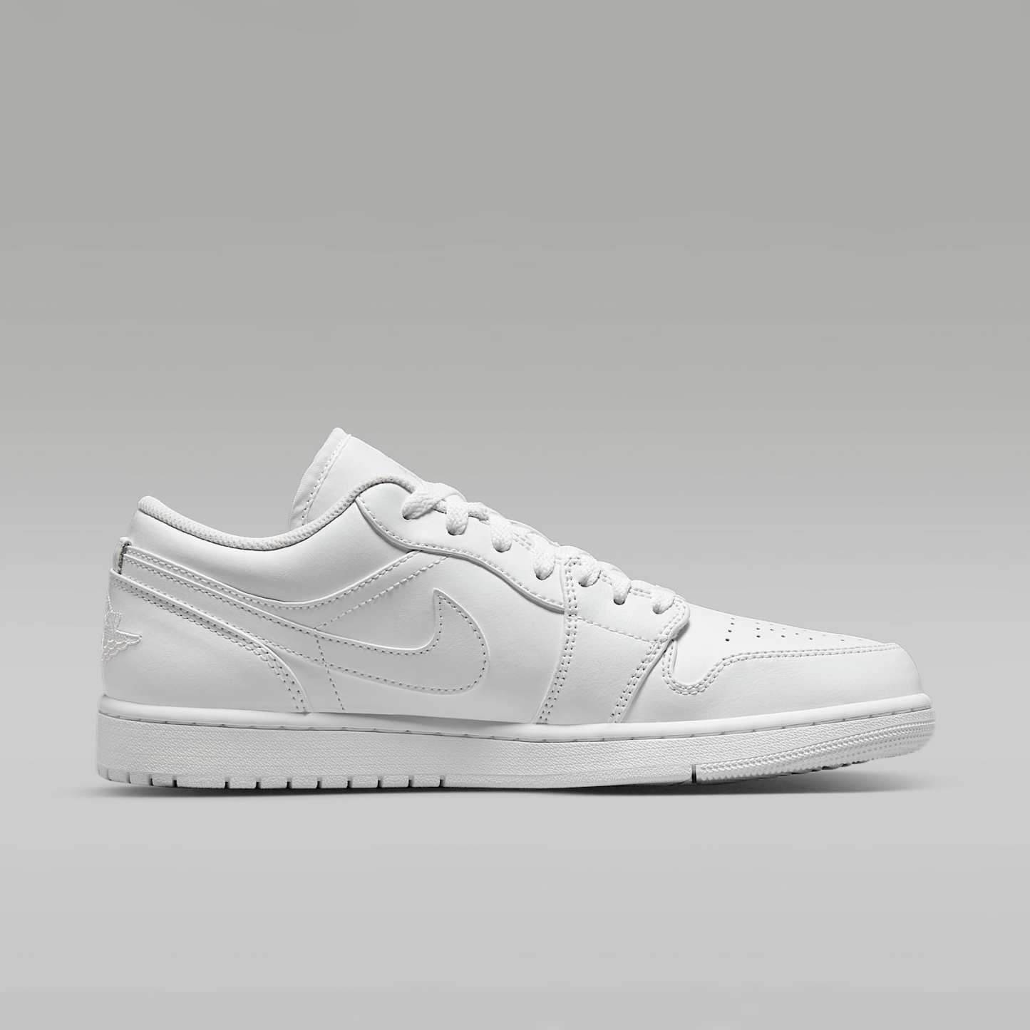 Air Jordan 1 Low Herrenschuh – Weiß/Weiß/Weiß