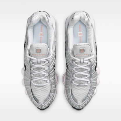 Nike Shox TL Schuh (Damen) – Neutral Grey/Metallic Silver/Schwarz/Pearl Pink