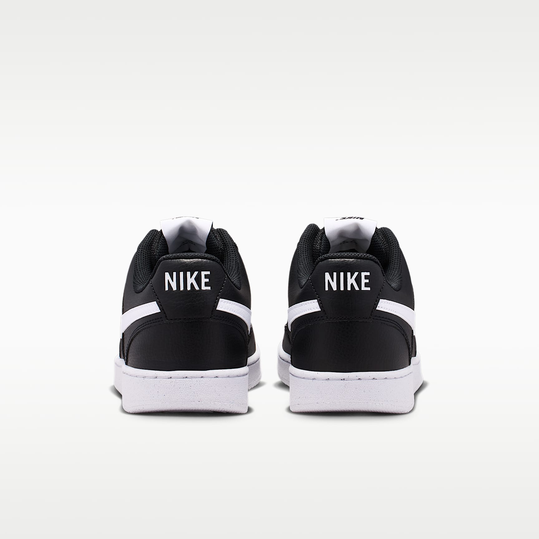 Nike Court Vision Low Next Nature Herrenschuh – Schwarz/Schwarz/Weiß