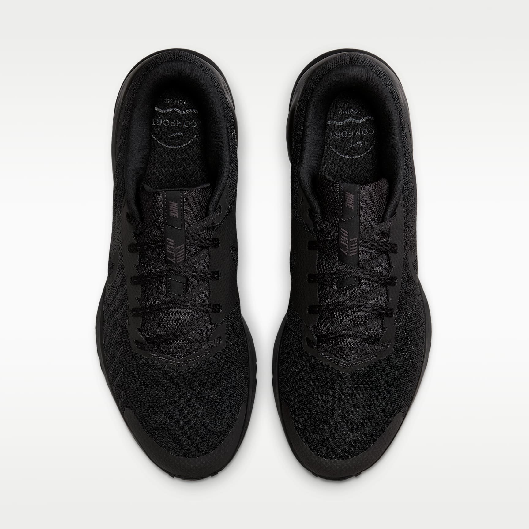 Nike Run Defy Straßenlaufschuh (Herren) – Schwarz/Anthracite