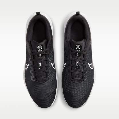 Nike Downshifter 12 Herren-Laufschuh – Schwarz/Dark Smoke Grey/Pure Platinum/Weiß