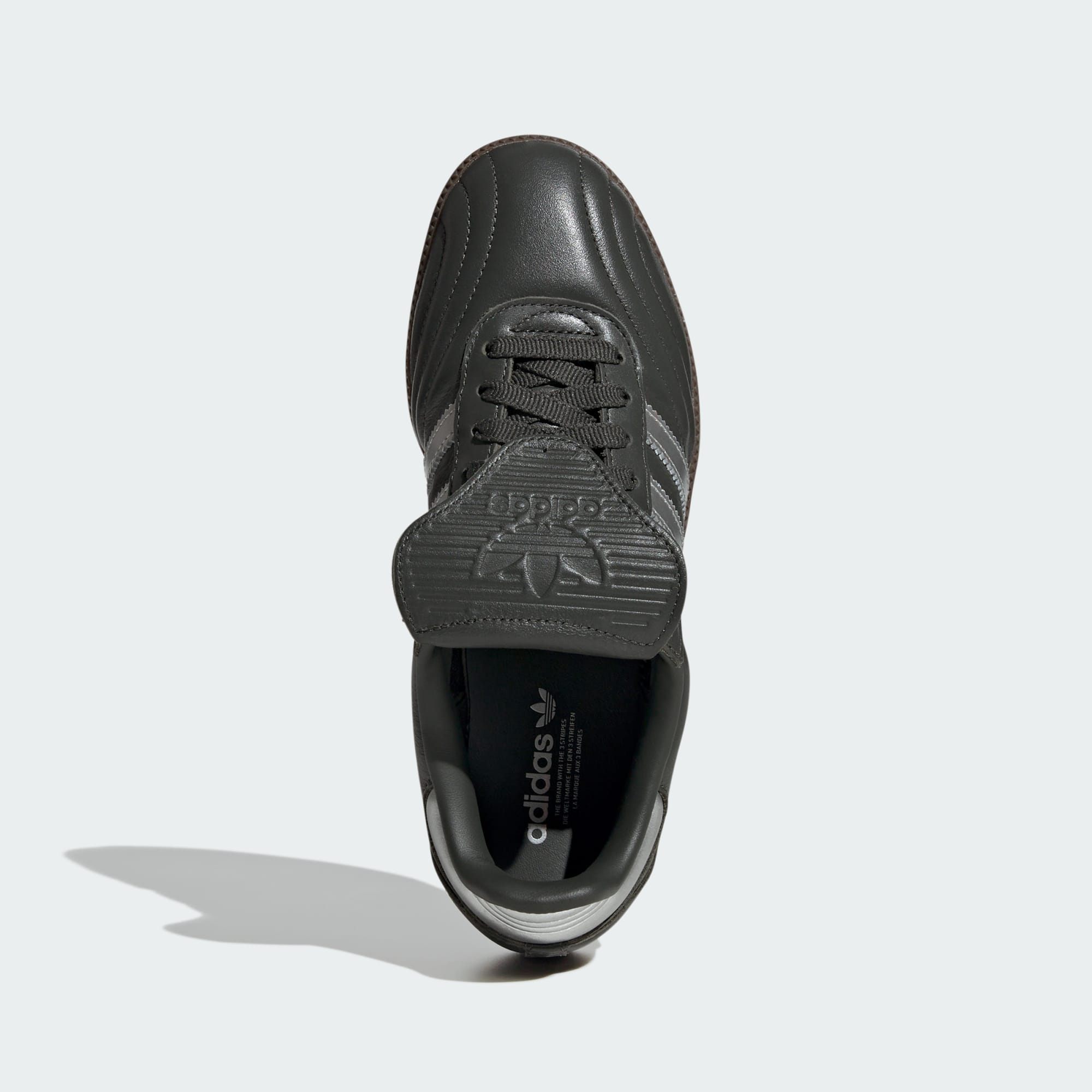 Samba LT Schuh – Legend Earth / Silver Metallic / Gum – JP6144