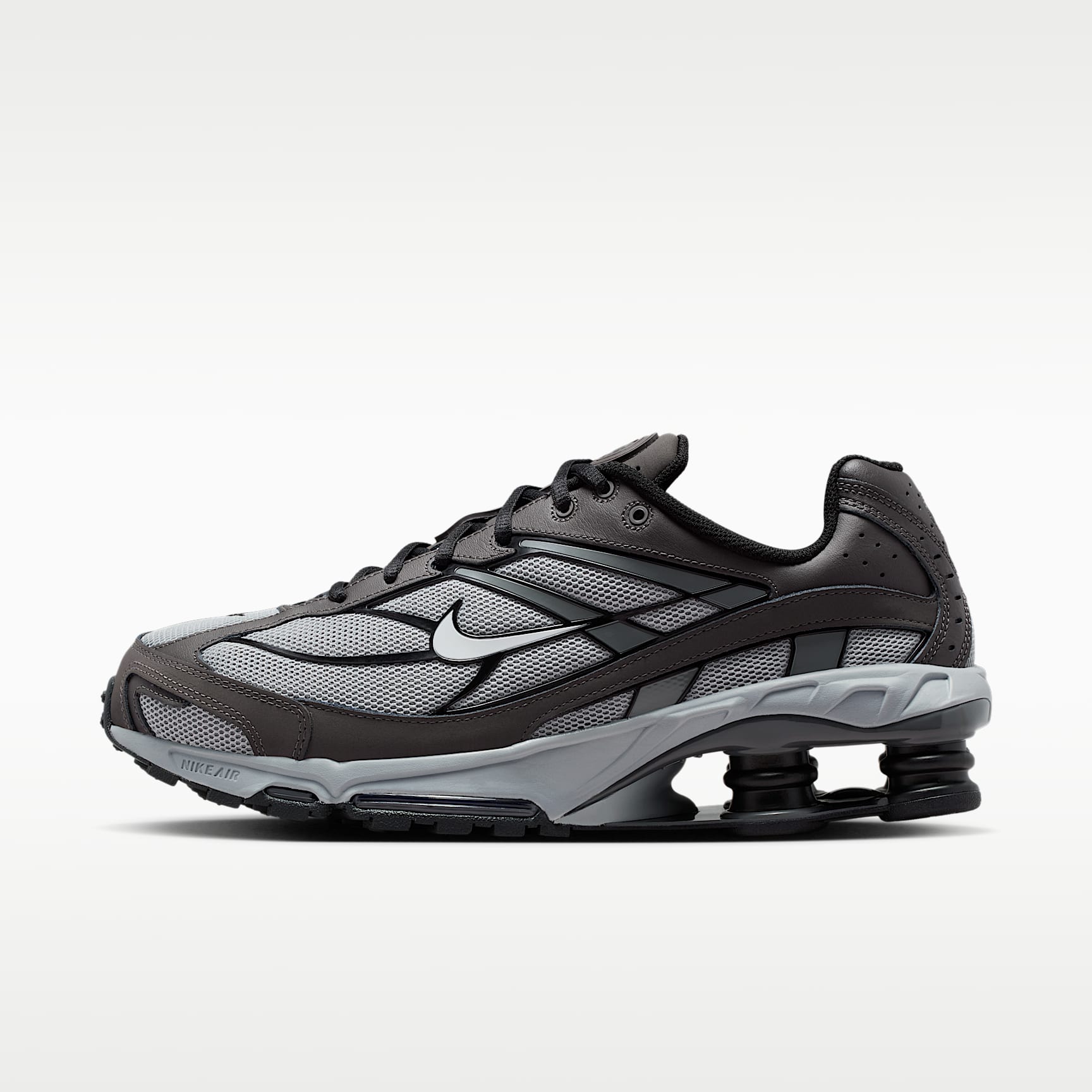 Nike Shox Ride 2 Schuh (Herren) – Light Smoke Grey/Medium Ash/Schwarz/Photon Dust